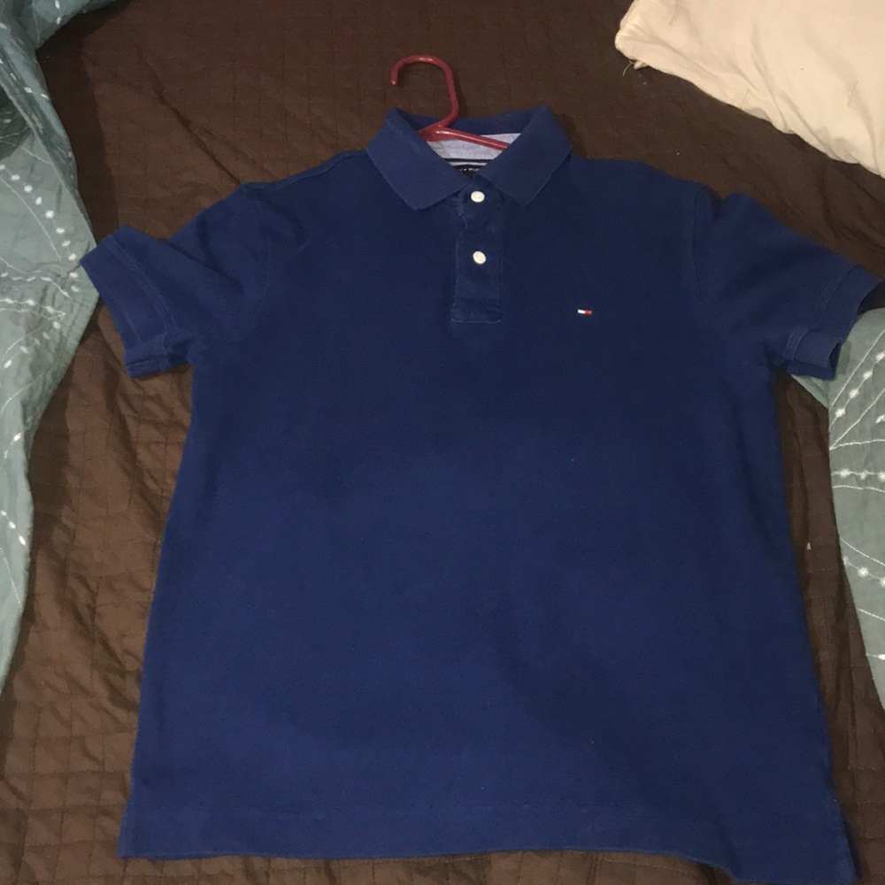 Tommy Hilfiger blue polo
